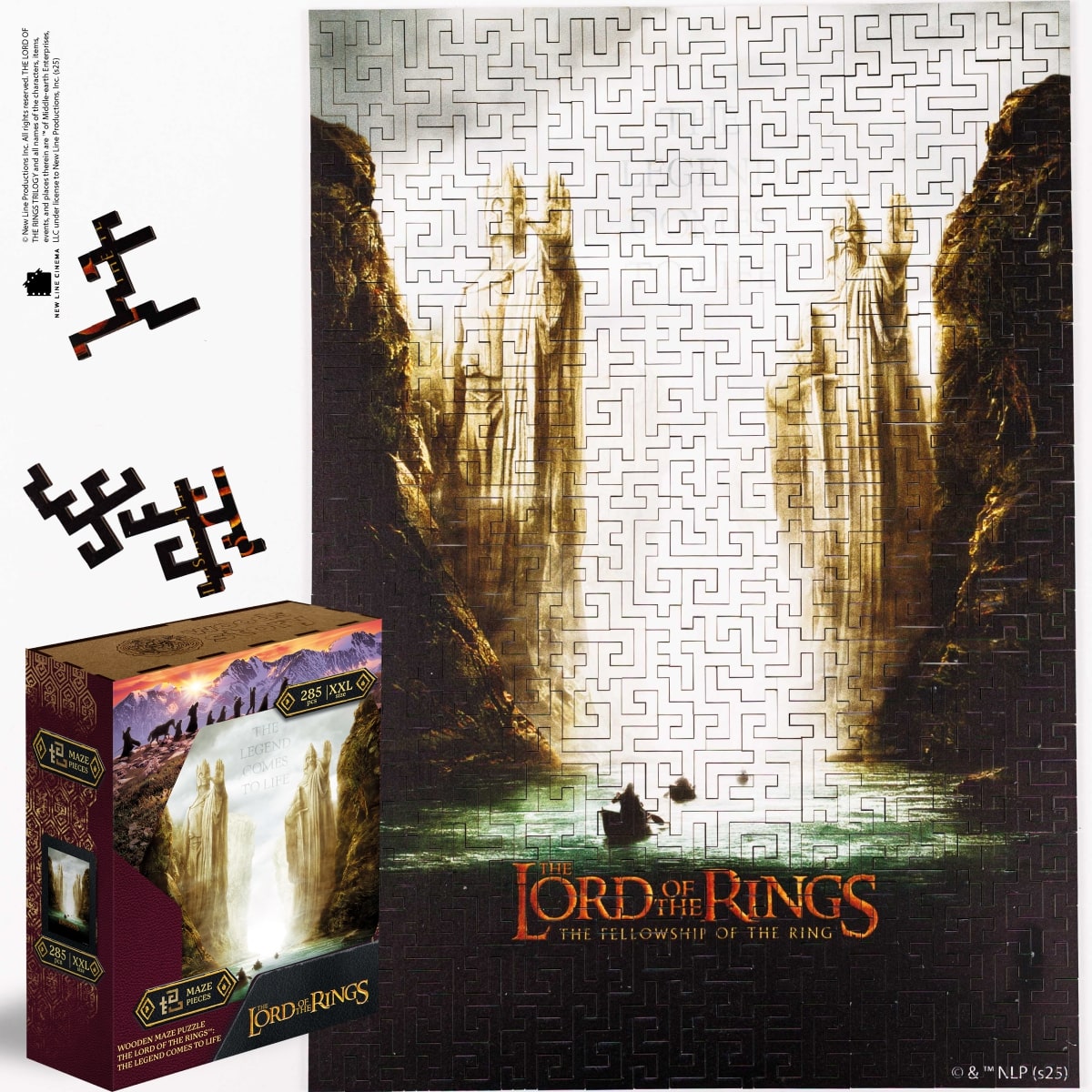 The Lord of the Rings™ Wooden Puzzle - The Legend Comes to Life