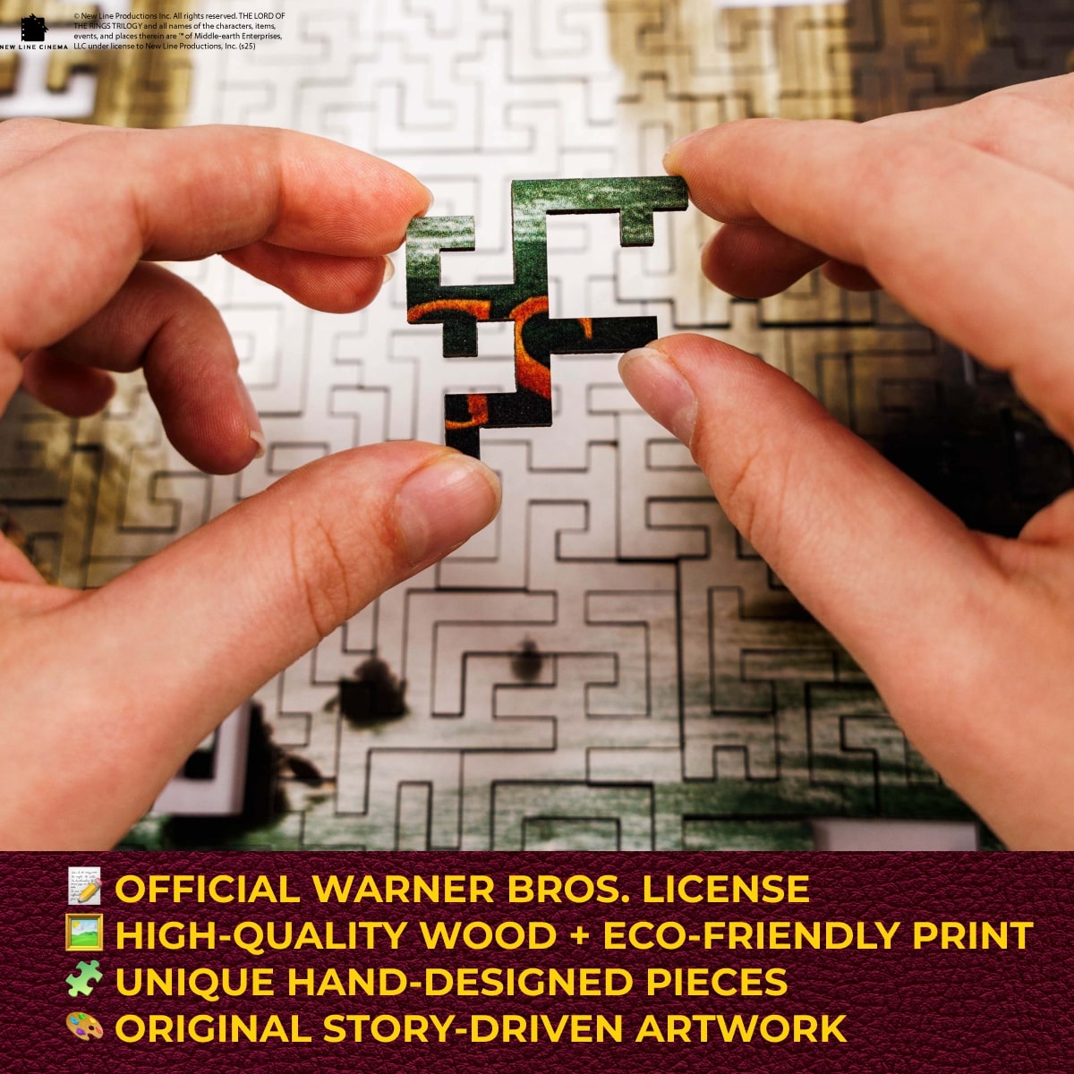 The Lord of the Rings™ Wooden Puzzle - The Legend Comes to Life