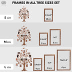 Wooden Led Family Tree - Nova