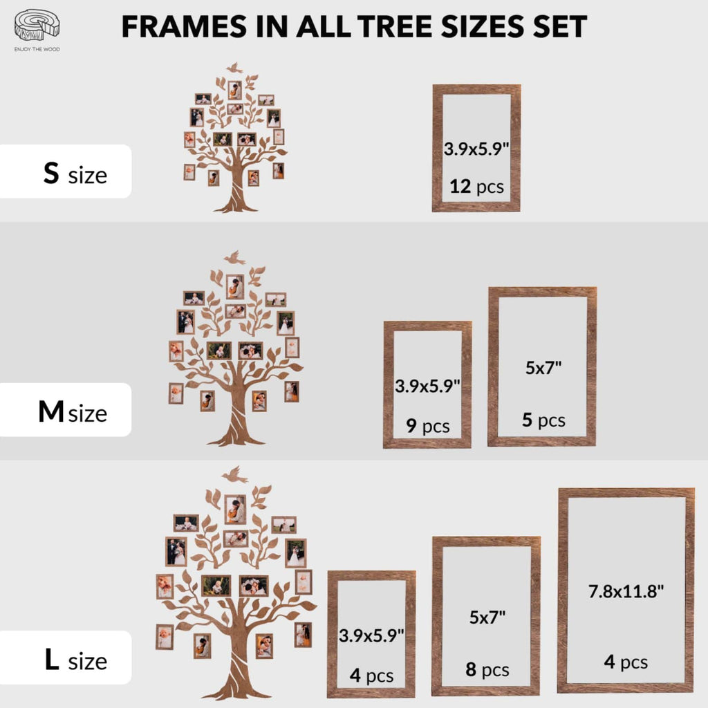 lighted family tree