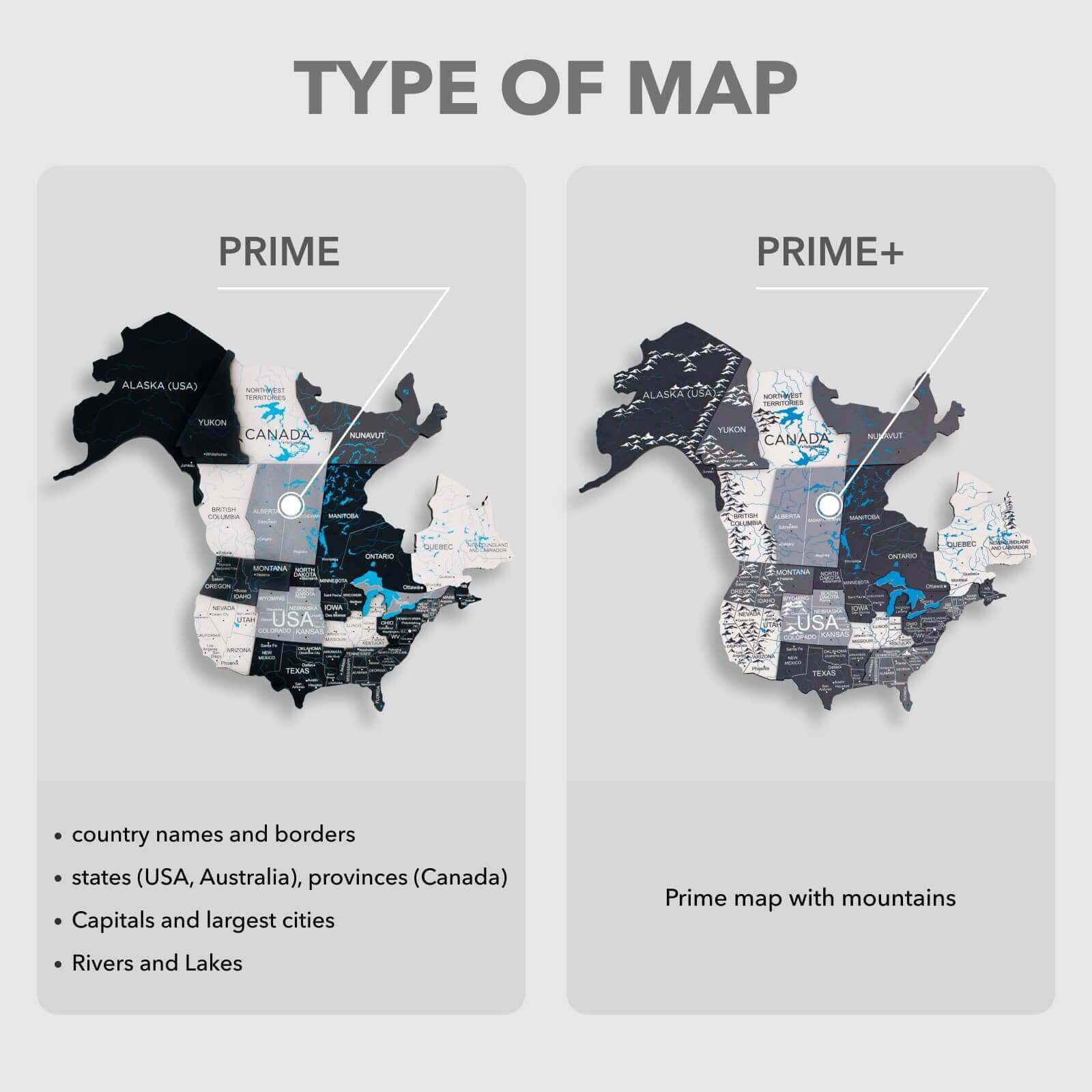 3d-map in set with flags