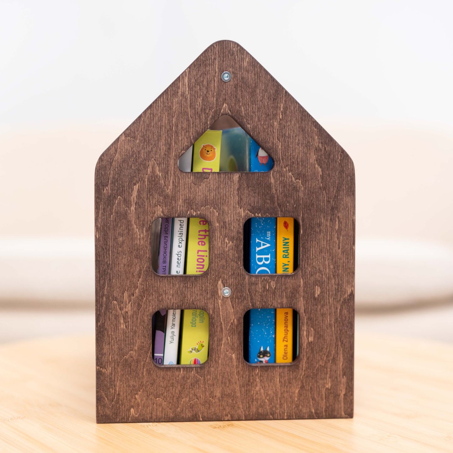 Color Montessori Book Shelves