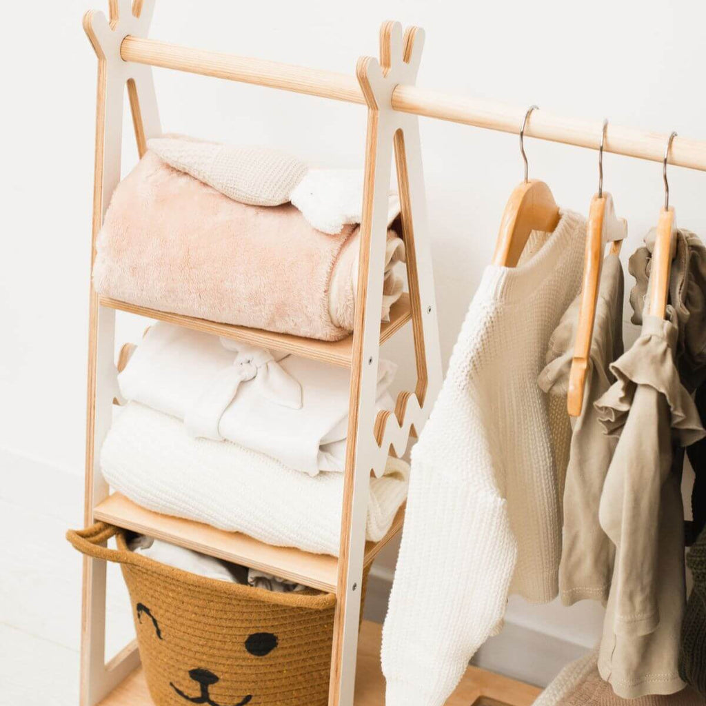 montessori kids wardrobe