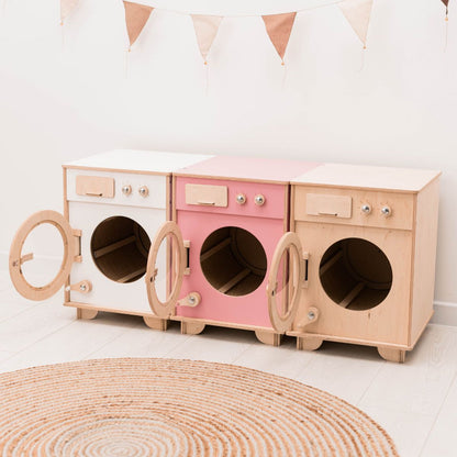 toy washing machine wooden