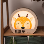 night wooden light