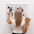 3D Wooden Panel World Map Nordik