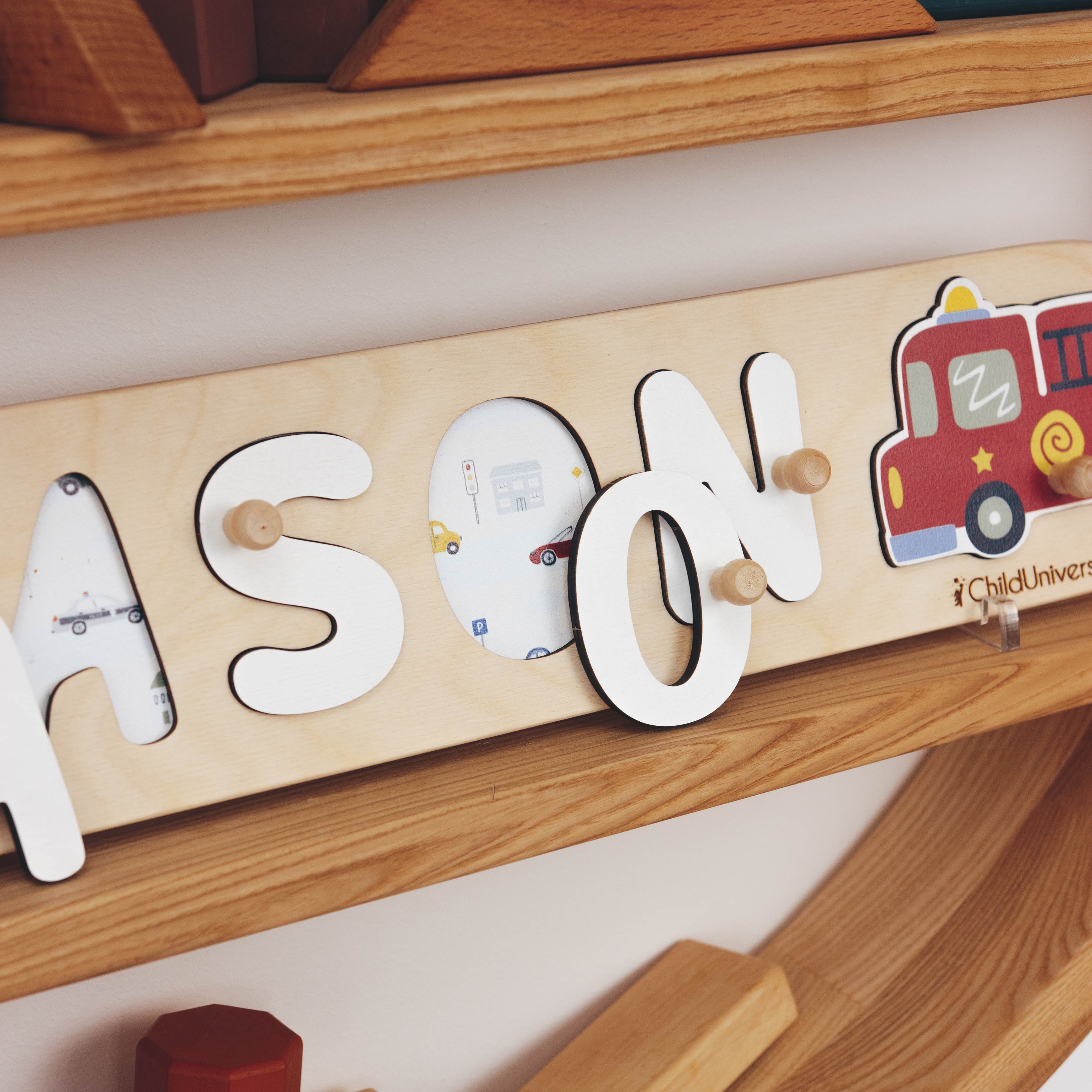 boys  personalized name puzzle