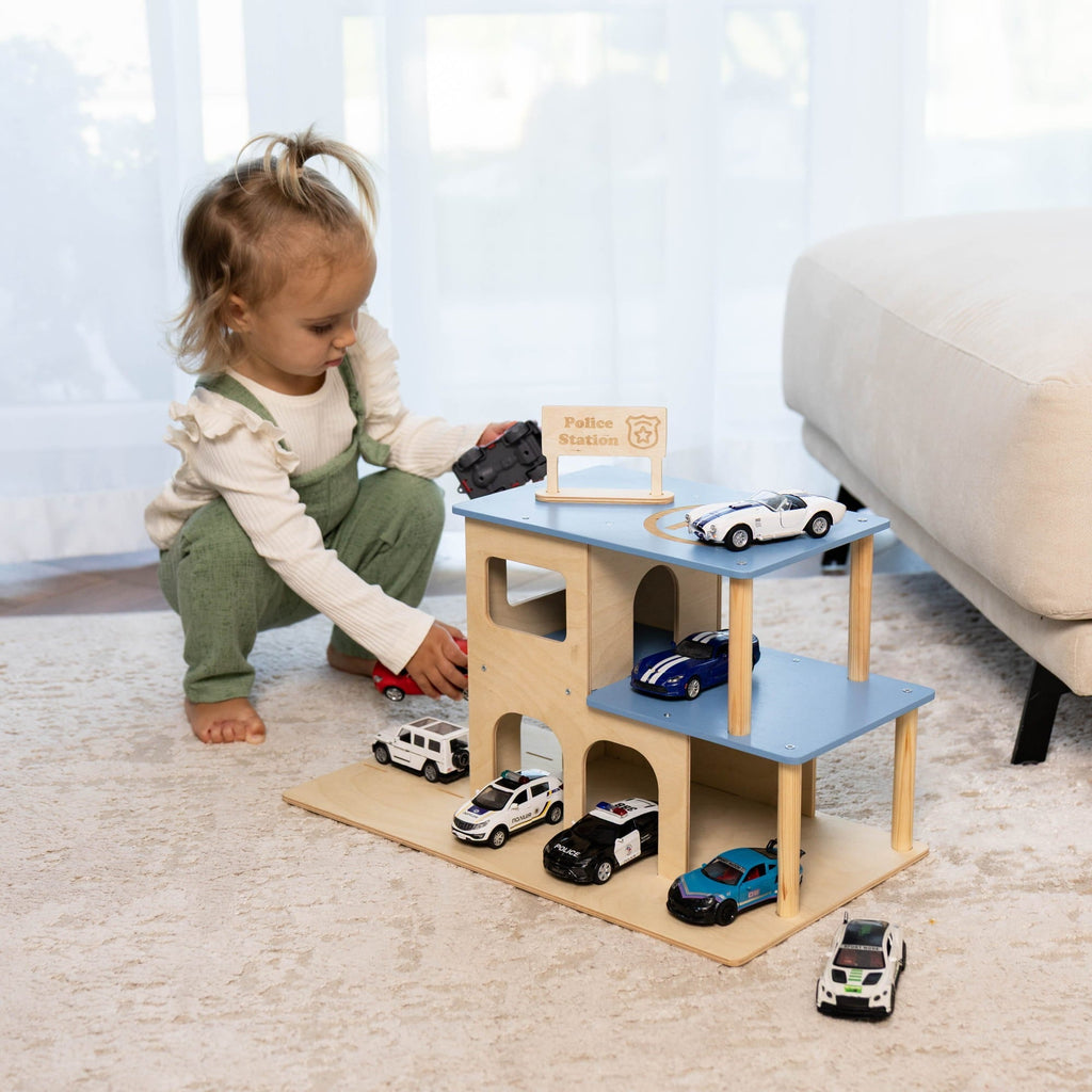 toddler police station toy
