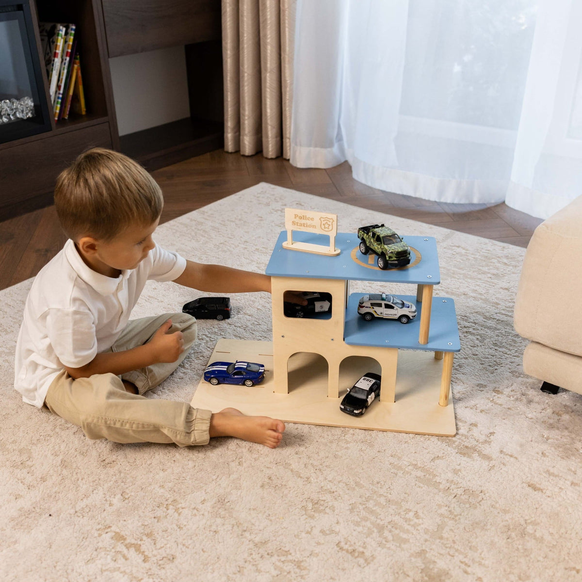police helipad toy roof
