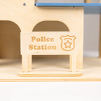 police station arched garages