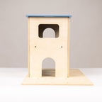 toy police station front