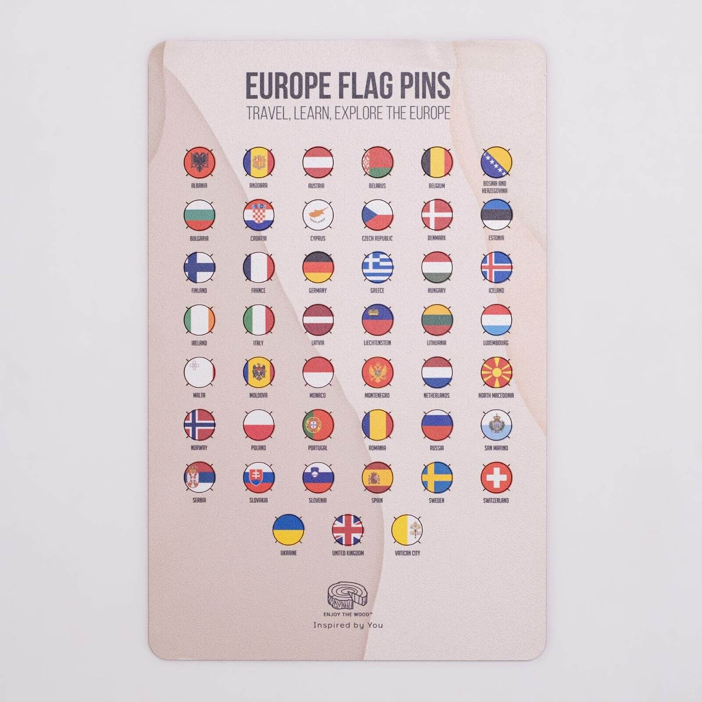 Europe Flag Pins