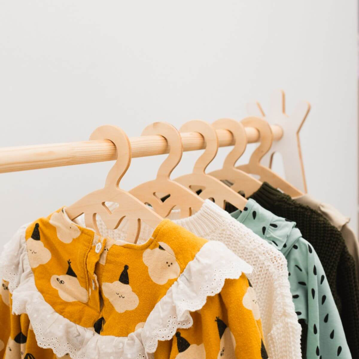 baby wooden  hangers