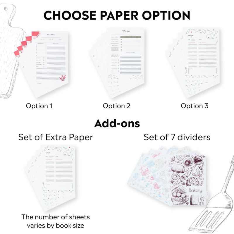 Wooden Recipe Book – Tomatoes Theme