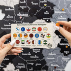 Wooden Map of Spain – Nordik