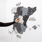 Wooden Map of Spain – Nordik