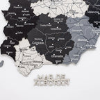 Wooden Map of Spain – Nordik