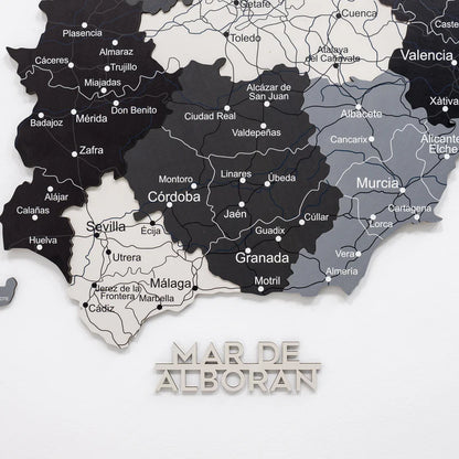 Wooden Map of Spain – Nordik