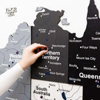 3D Wooden Map of Australia - Nordik
