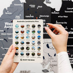 3D Wooden Map of Australia - Nordik