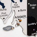 3D Wooden Map of Australia - Nordik