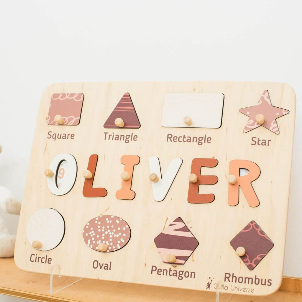 wooden shape puzzle