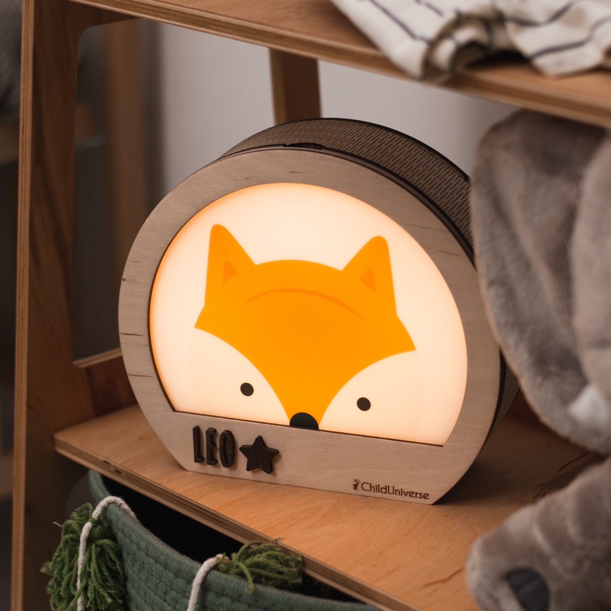 wooden light