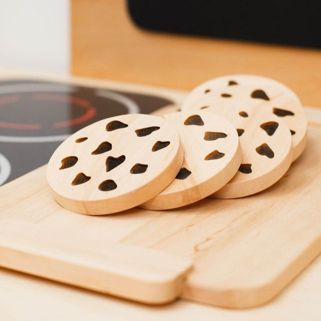 wooden biscuits toy