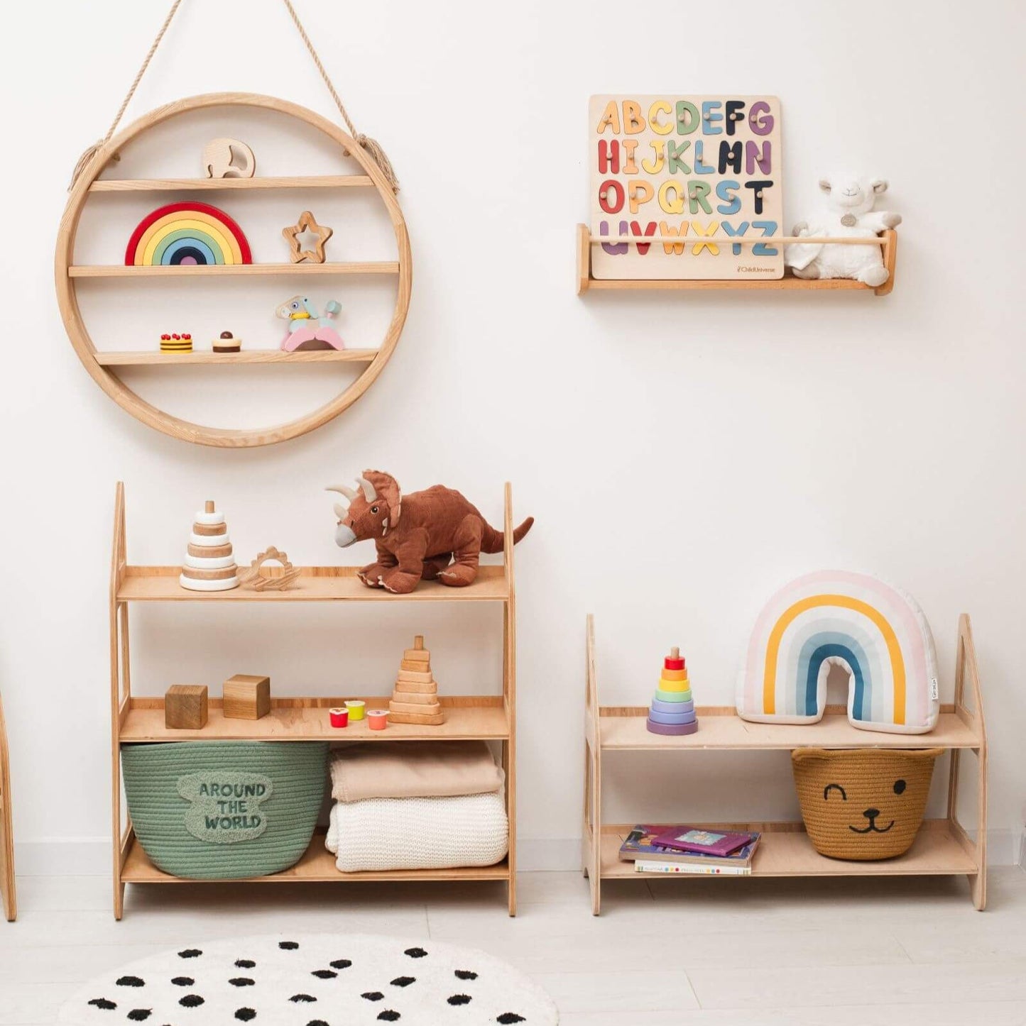 toy kids shelf