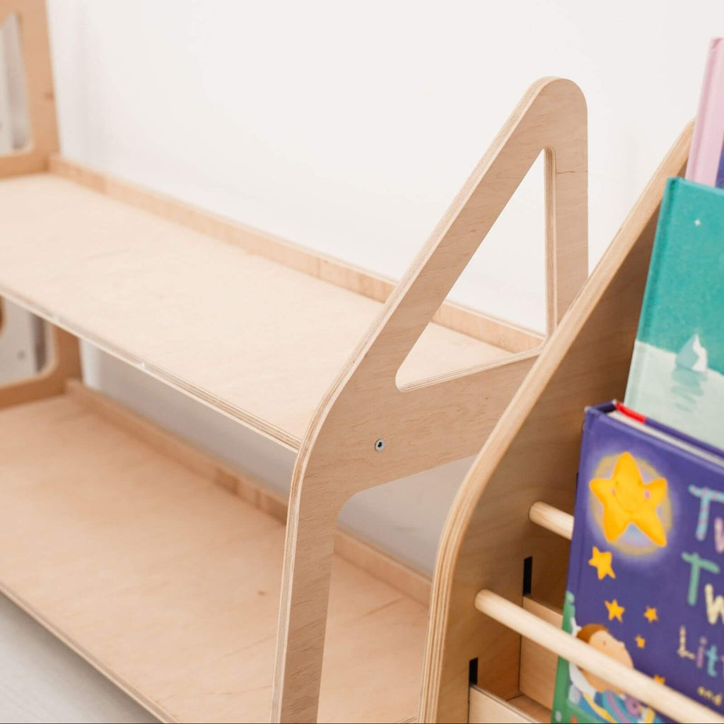 toy shelf for kids