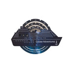 Travel Tracker Cruise Liner 3D Colored Wooden World Map - Space