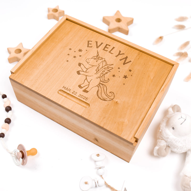 Kids Memory Box - Unicorn