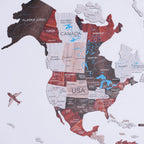 world map for decor 2d urban