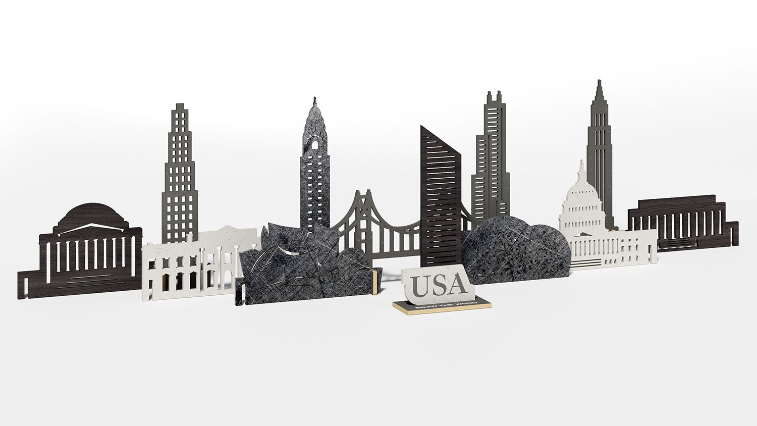 Memory City: USA Buildings