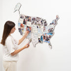 50 states photo map