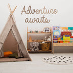 wooden words to hang on wall