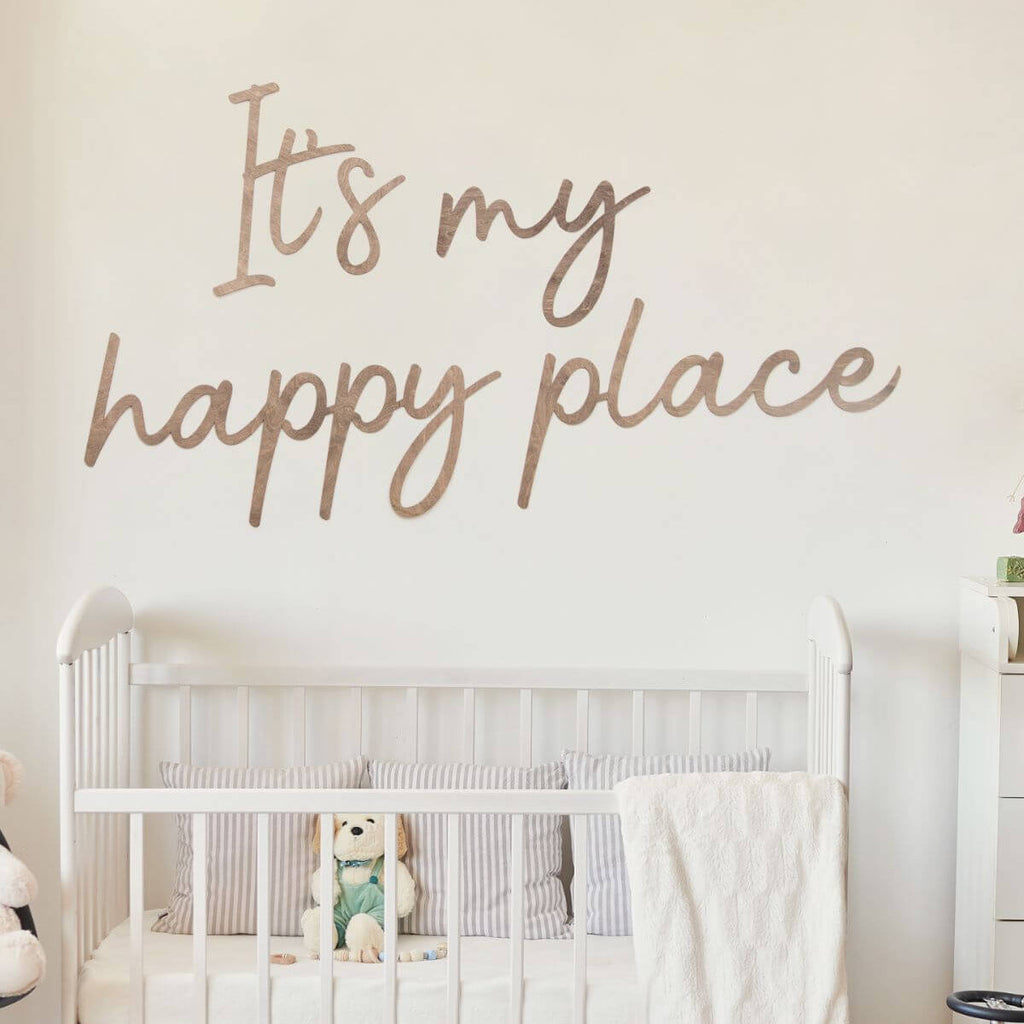 wall nursery quote
