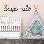 wooden baby sign
