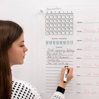 Акриловий настінний щоденник