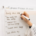 Acrylic Wall Weekly Planner 2