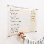 Acrylic Wall Weekly Planner 2