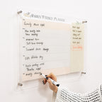 Acrylic Wall Weekly Planner 2