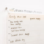 Acrylic Wall Weekly Planner 2