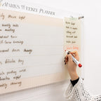 Acrylic Wall Weekly Planner 2