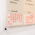 Acrylic Wall Habit Tracker Planner
