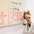 Acrylic Wall Habit Tracker Planner