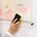Acrylic Wall Habit Tracker Planner