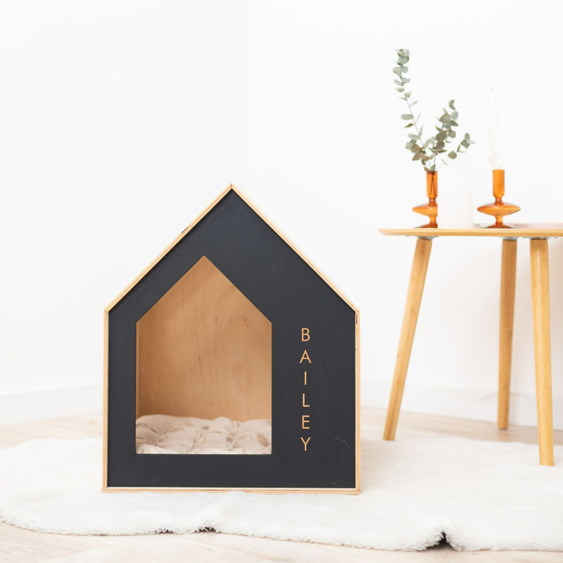 Booth-Style Wooden Dog House (B2B)