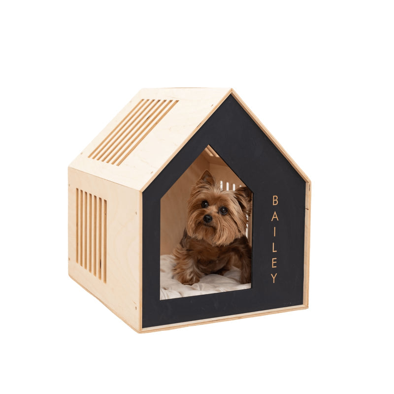 Booth-Style Wooden Dog House (B2B)