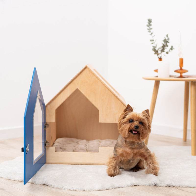 Booth-Style Wooden Dog House (B2B)